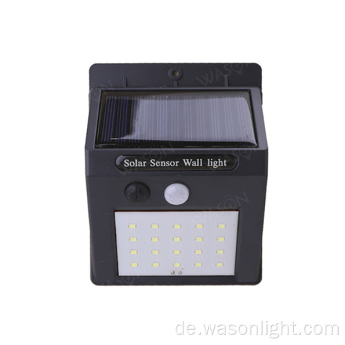 20 LED Solar Energy Powered Gartenwandleuchte